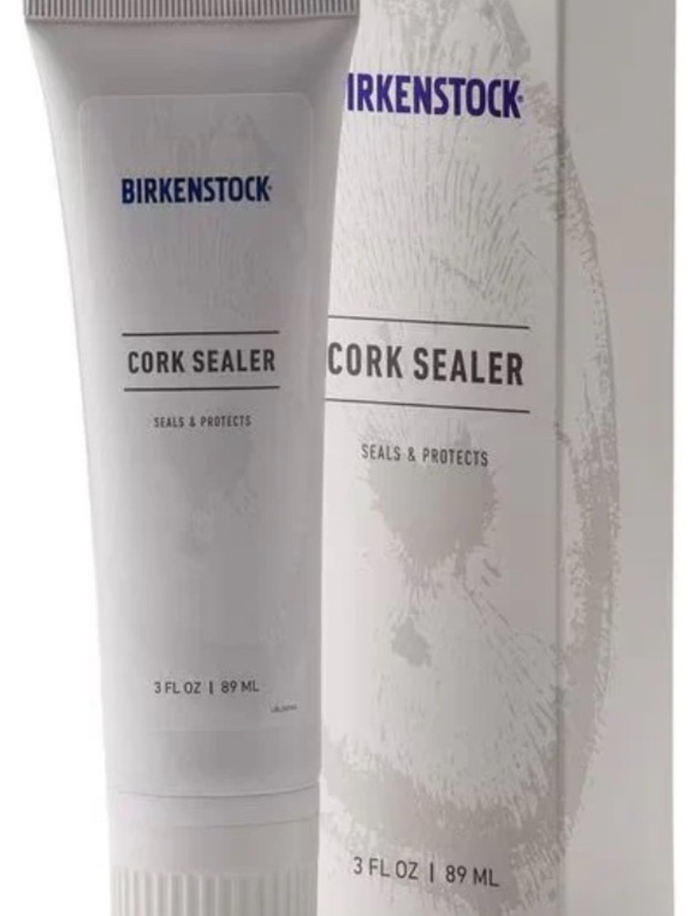 Birkenstock Cork Sealer - White and Blue Box